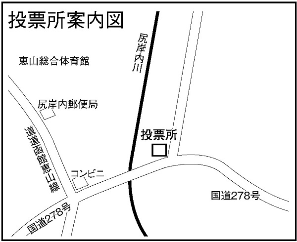 女那川会館の地図画像