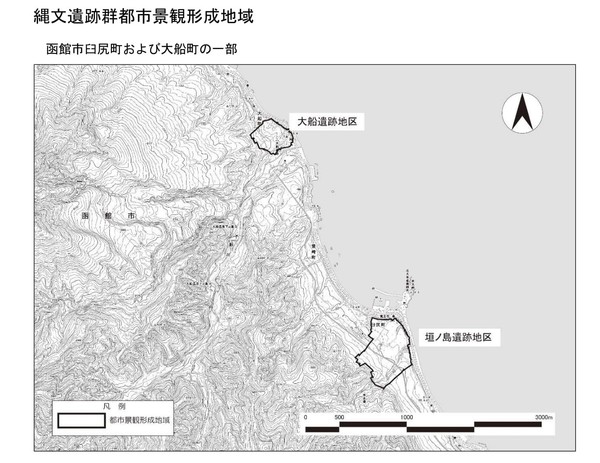 縄文地域図