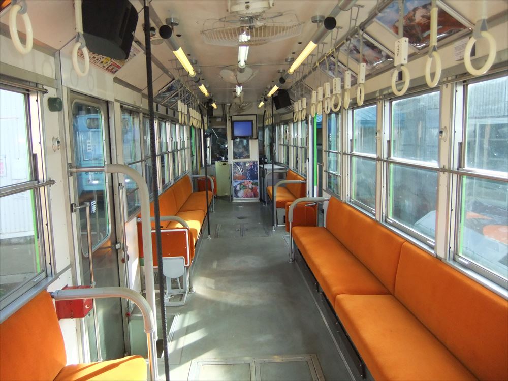 501号・車内 501号貸切電車の車内の画像