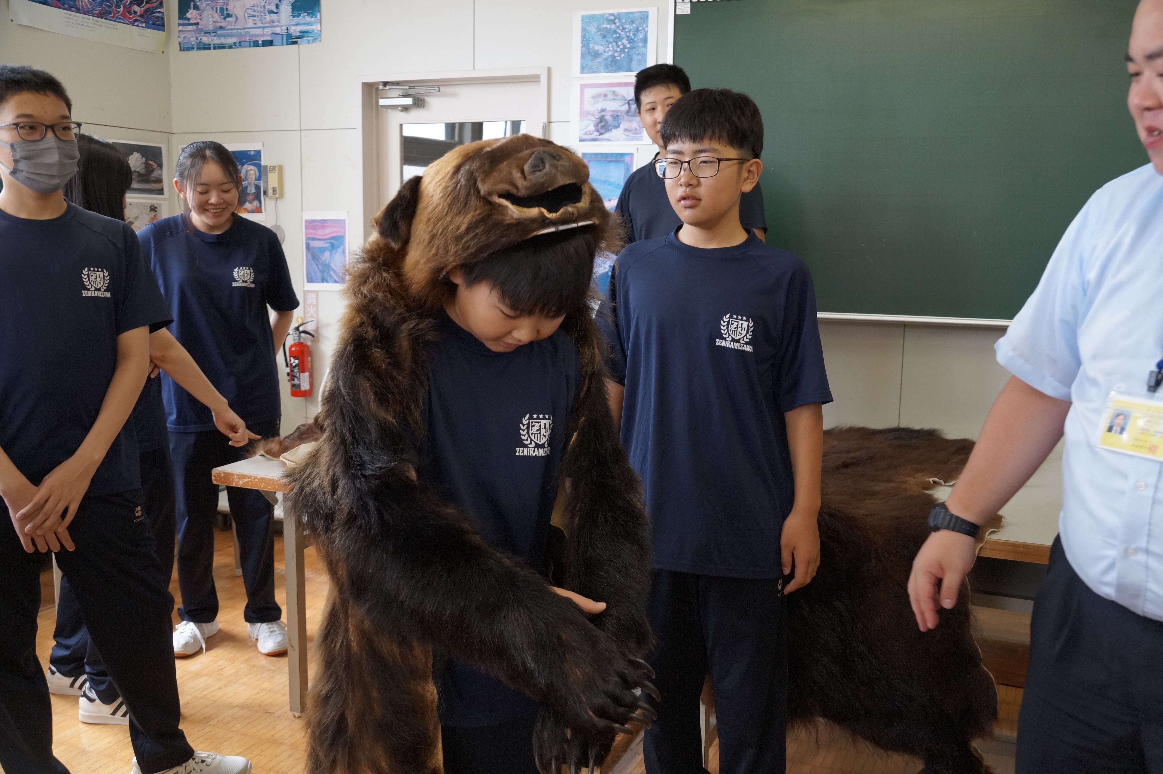獣害事故防止教室の様子