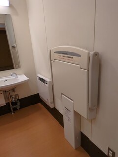 函館奉行所のおむつ替え設備